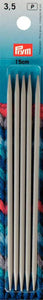 Prym Strumpfstricknadeln Alu 3,50mm 15cm