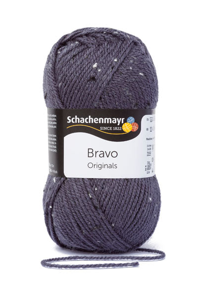 Schachenmayr Bravo 50g graublau tweed (08372)