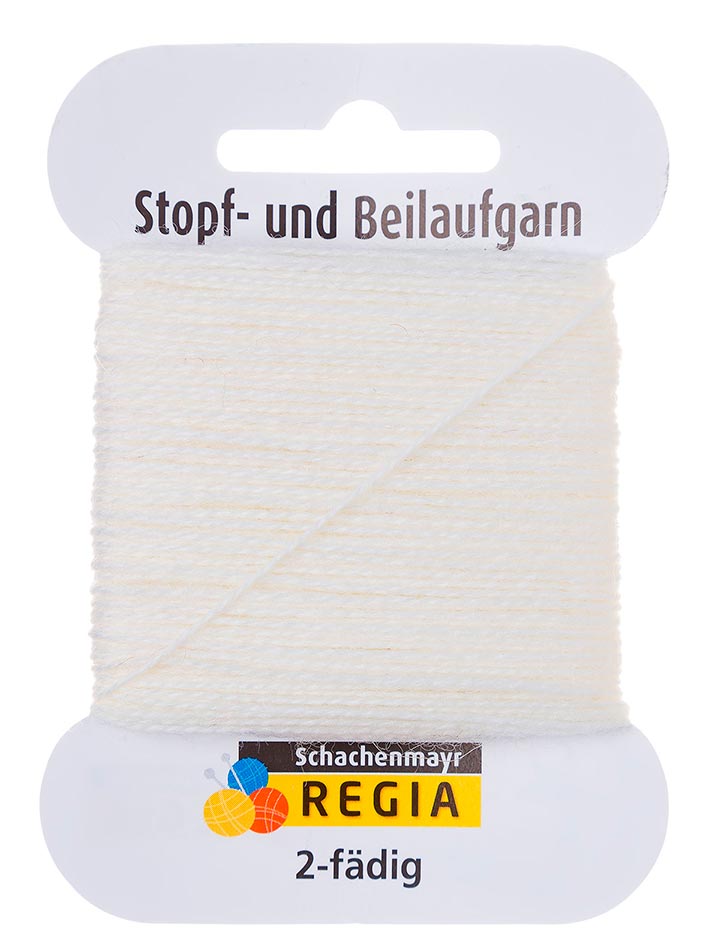 Schachenmayr Stopf- und Beilaufgarn 2-fädig superweiß (02080)