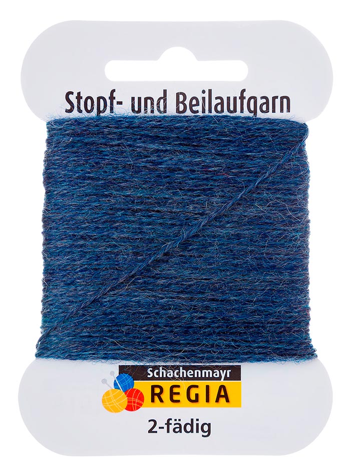 Schachenmayr Stopf- und Beilaufgarn 2-fädig jeans meliert (02137)
