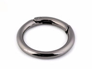 Karabiner Taschenring 38mm gunmetal
