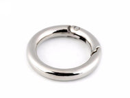 Karabiner Taschenring 35mm außen silber