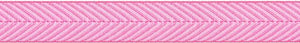 Band 16mm Fischgrat rosa