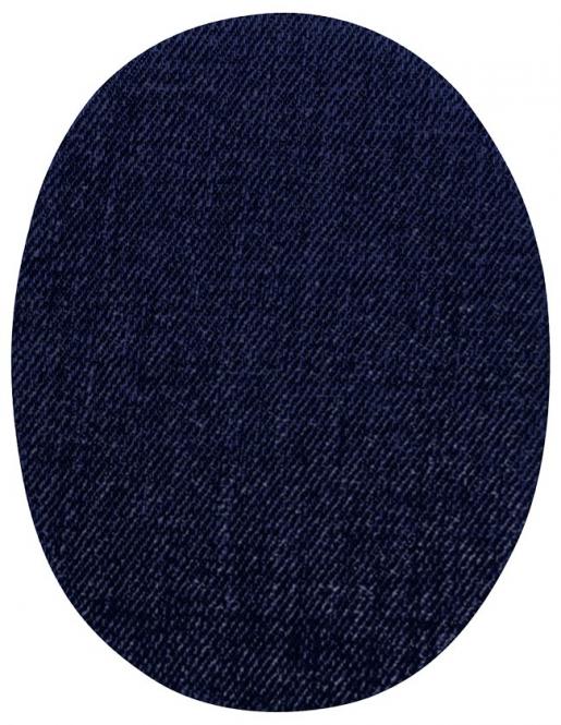 Bügelflicken Jeans klein dunkelblau 2 Stk
