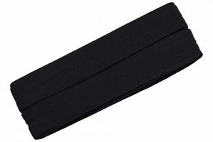 Jersey-Schrägband Viskose 3 Meter schwarz Nr. 100