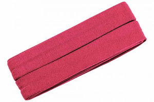 Jersey-Schrägband Viskose 3 Meter pink dunkelpink Nr. 917