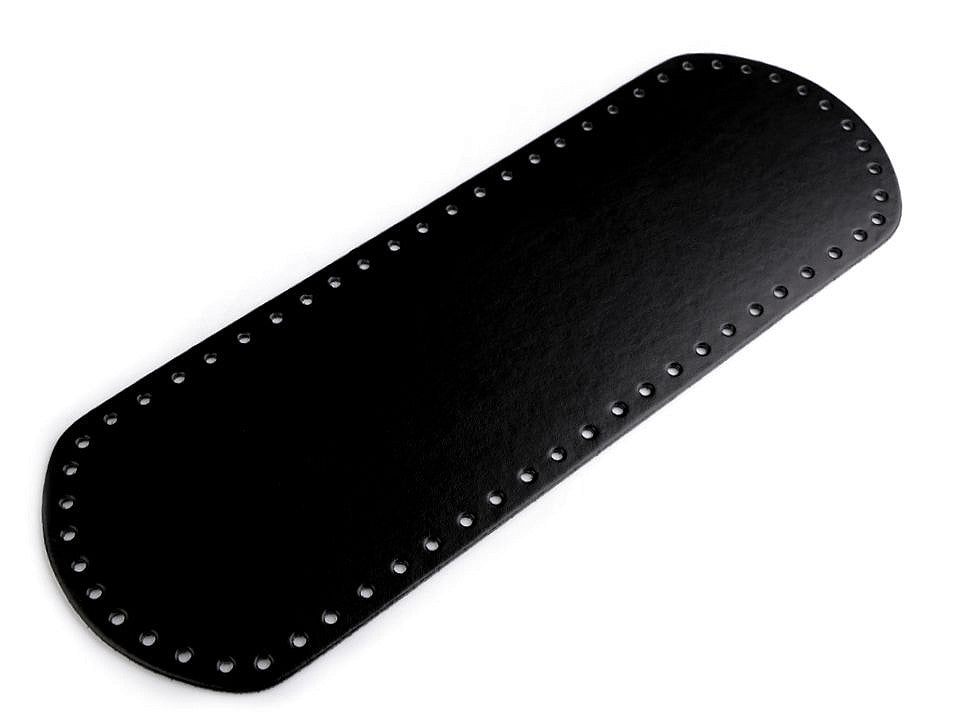 Taschenboden 11x36cm schwarz