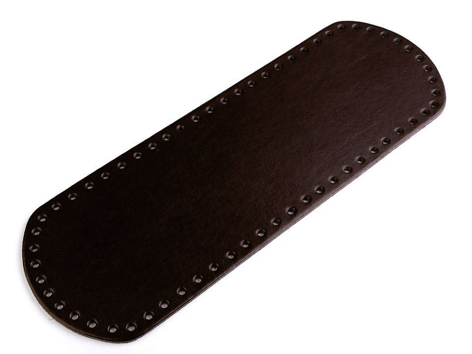 Taschenboden 11x36cm dunkelbraun