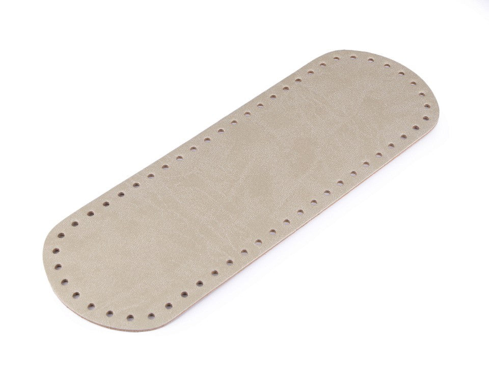 Taschenboden 10x30cm ecru