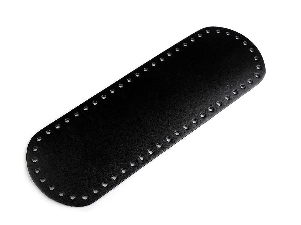 Taschenboden 10x30cm schwarz