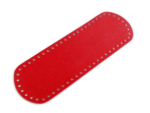 Taschenboden 10x30cm hellrot