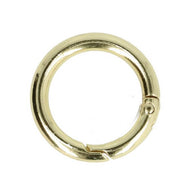 Karabiner Taschenring 33mm gold