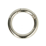 Karabiner Taschenring 33m silber