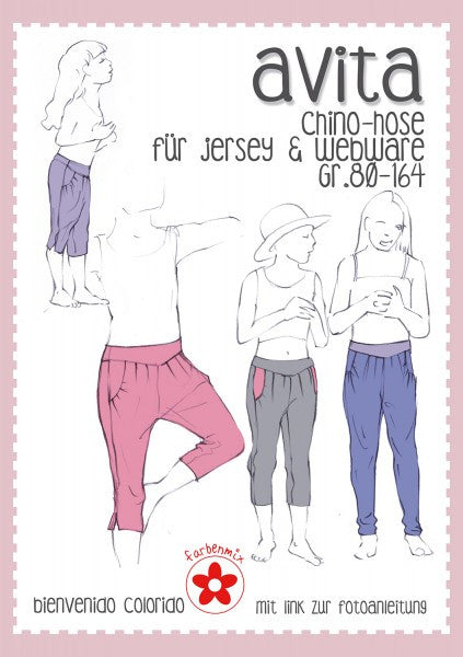 Farbenmix - Avita Chino-Hose für Kinder