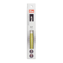 Lade das Bild in den Galerie-Viewer, Prym Wollhäkelnadel prym.ergonomics 6,0mm Limonengrün
