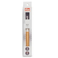Lade das Bild in den Galerie-Viewer, Prym Wollhäkelnadel prym.ergonomics 5,0mm Goldgelb
