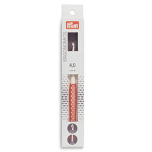 Lade das Bild in den Galerie-Viewer, Prym Wollhäkelnadel prym.ergonomics 4,0mm Altrosa
