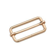 Leiterschnalle, 40mm  gold