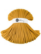 Bobbiny Flechtkordel, 9 mm, mustard