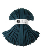 Bobbiny Flechtkordel, 9 mm, peacook blue