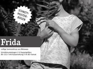 Schnittreif - Frida - luftige Sommerbluse aus Webware