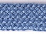 Flach- und Hoodiekordel 10mm jeansblau