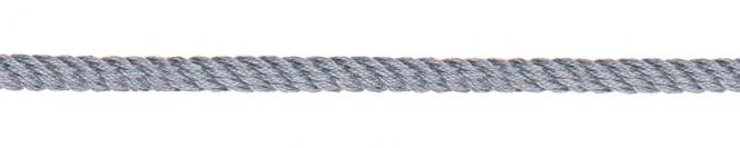 Kordel Parkakordel gedreht 4mm grau hellgrau