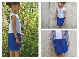 Schnittreif - Sally - Mädchenkleid
