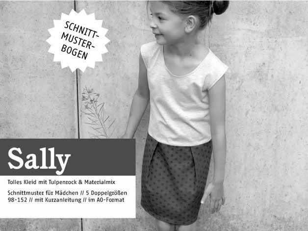 Schnittreif - Sally - Mädchenkleid