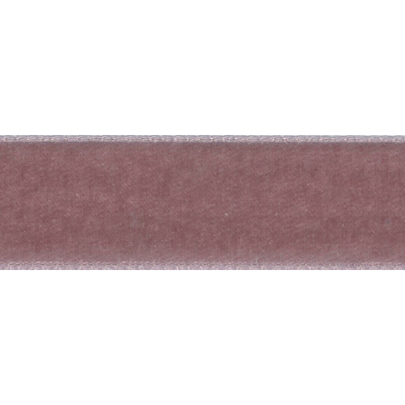 Samtband 9mm colonial rose