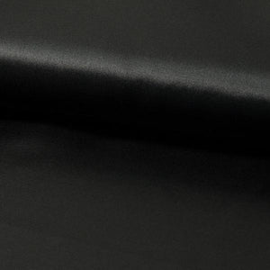 Polyester-Satin schwarz