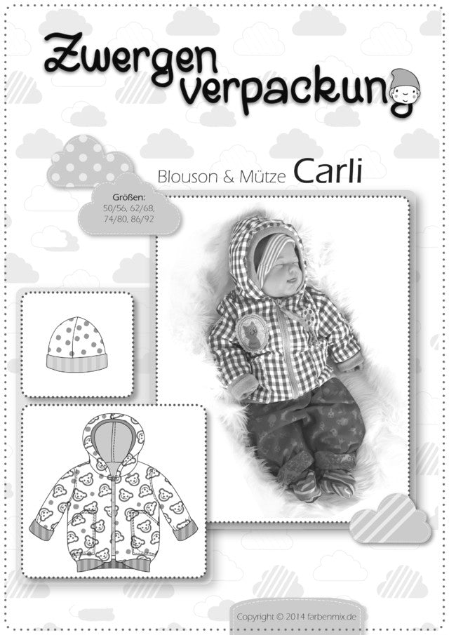 Farbenmix - Zwergenverpackung für Babys Carli