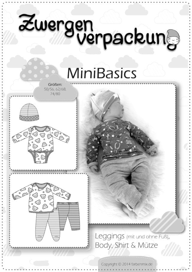 Farbenmix - Zwergenverpackung für Babys Mini Basics