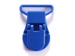 Schnullerclip oval blau