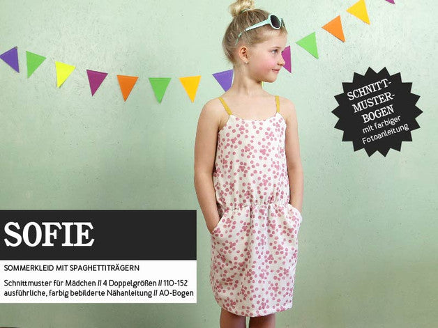 Schnittreif - Sofie - Sommerkleid mit Spaghettiträgern