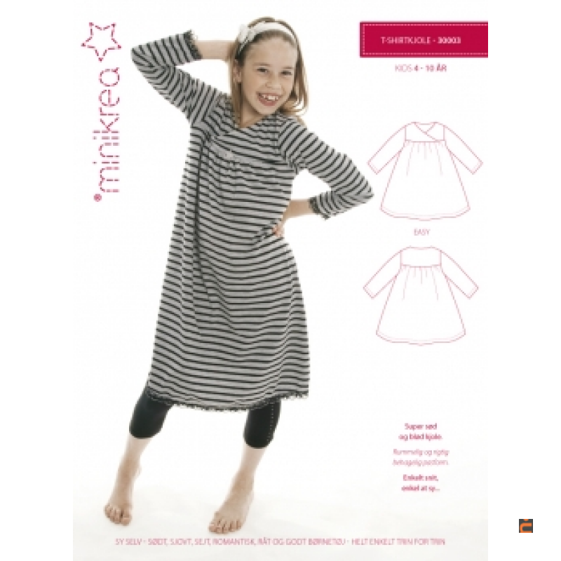 Minikrea - T-shirtkleid 30003