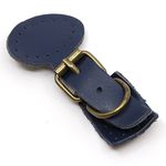 Verschluss mit Magnet zum Aufnähen navy (2 Stück)