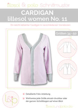 Lade das Bild in den Galerie-Viewer, Lillesol - Cardigan  women No.11
