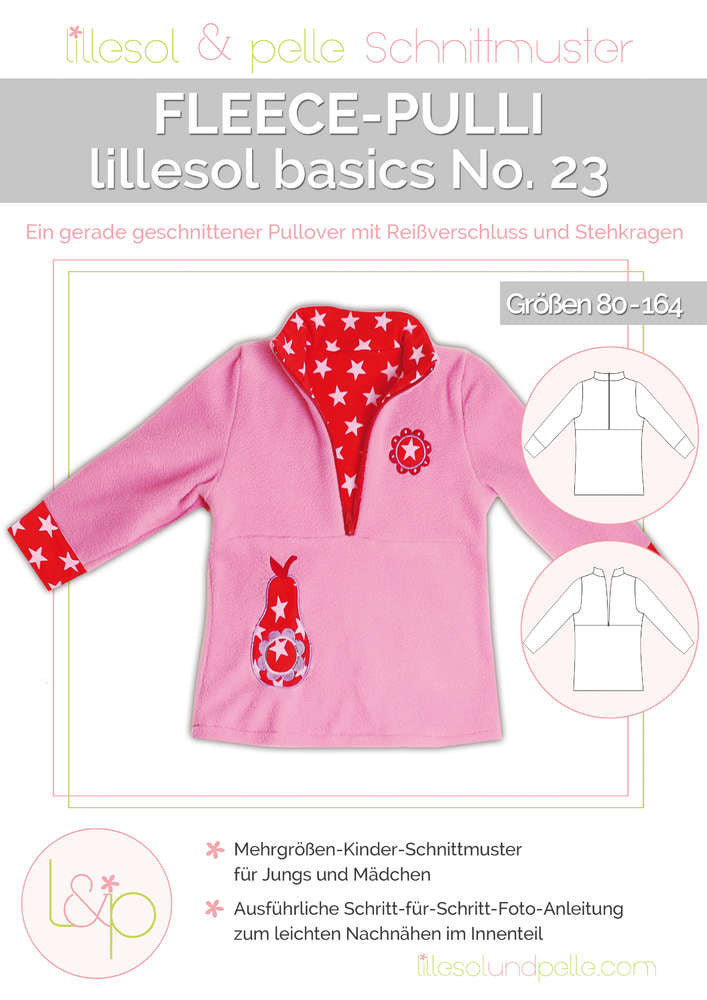 Lillesol - Fleece-Pulli  basics No.23