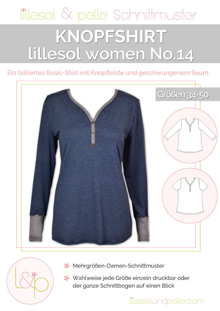 Lillesol - Knopfshirt  women No.14