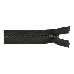 Teilbarer Jacken-Reißverschluss schwarz 50 cm