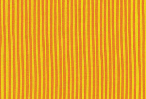 Baumwollstoff Westfalen Junge Linie Streifen gelb/orange