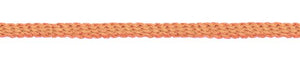 Kordel Parkakordel gedreht 4mm orange apricot