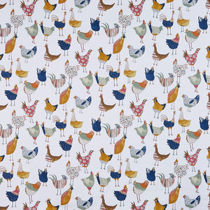 Homedeco Harriet Vintage Hühner bunt