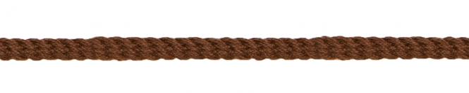 Kordel Parkakordel gedreht 4mm braun brandy