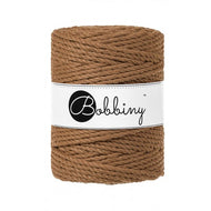 Bobbiny Makramee-Kordel, dreifach gedreht, 5 mm, caramel 3PLY MAKRAMEE-SCHNUR