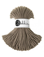 Bobbiny Flechtkordel, 3 mm, coffee