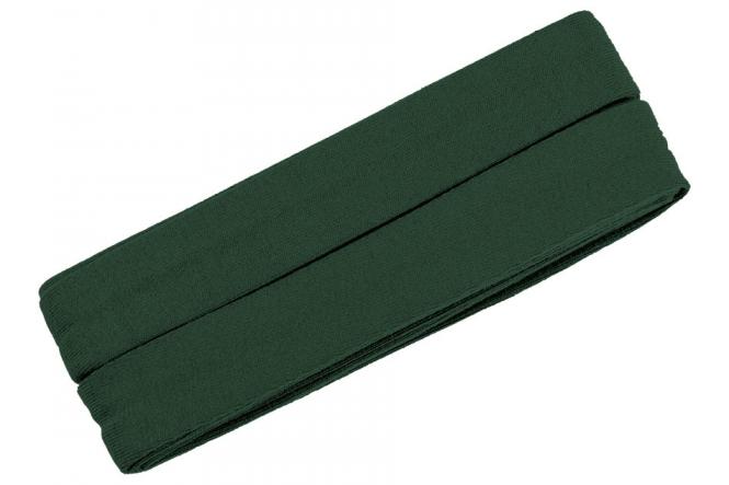 Jersey-Schrägband Viskose 3 Meter grün dunkelgrün Nr. 928