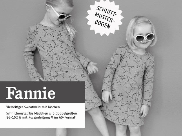 Schnittreif - Fannie - Sweatkleid mit Taschen