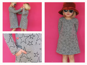 Schnittreif - Fannie - Sweatkleid mit Taschen